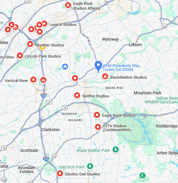 Film Studio locations